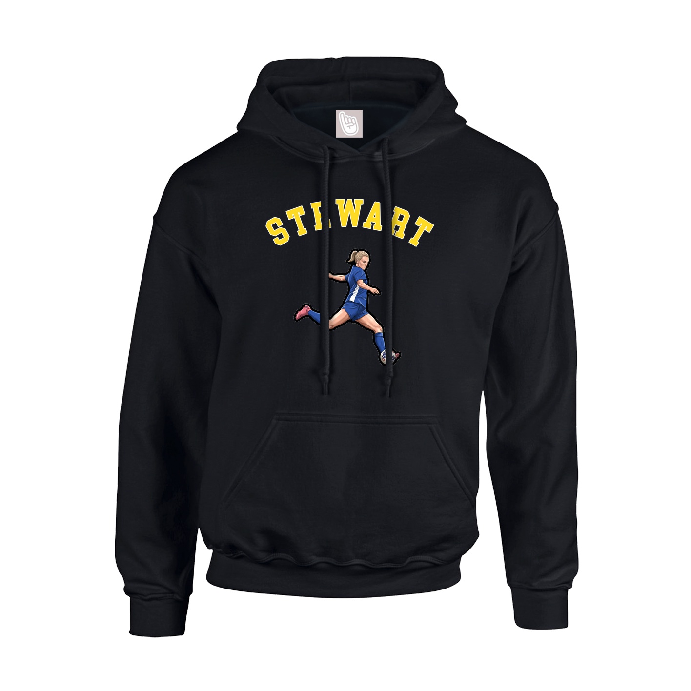Youth Hoodie — Shirsey Arch in Black