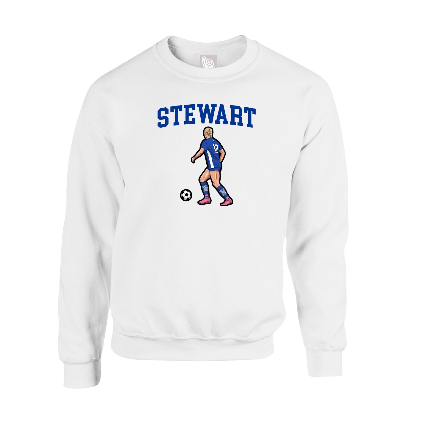 Fleece Crew — Shirsey in White