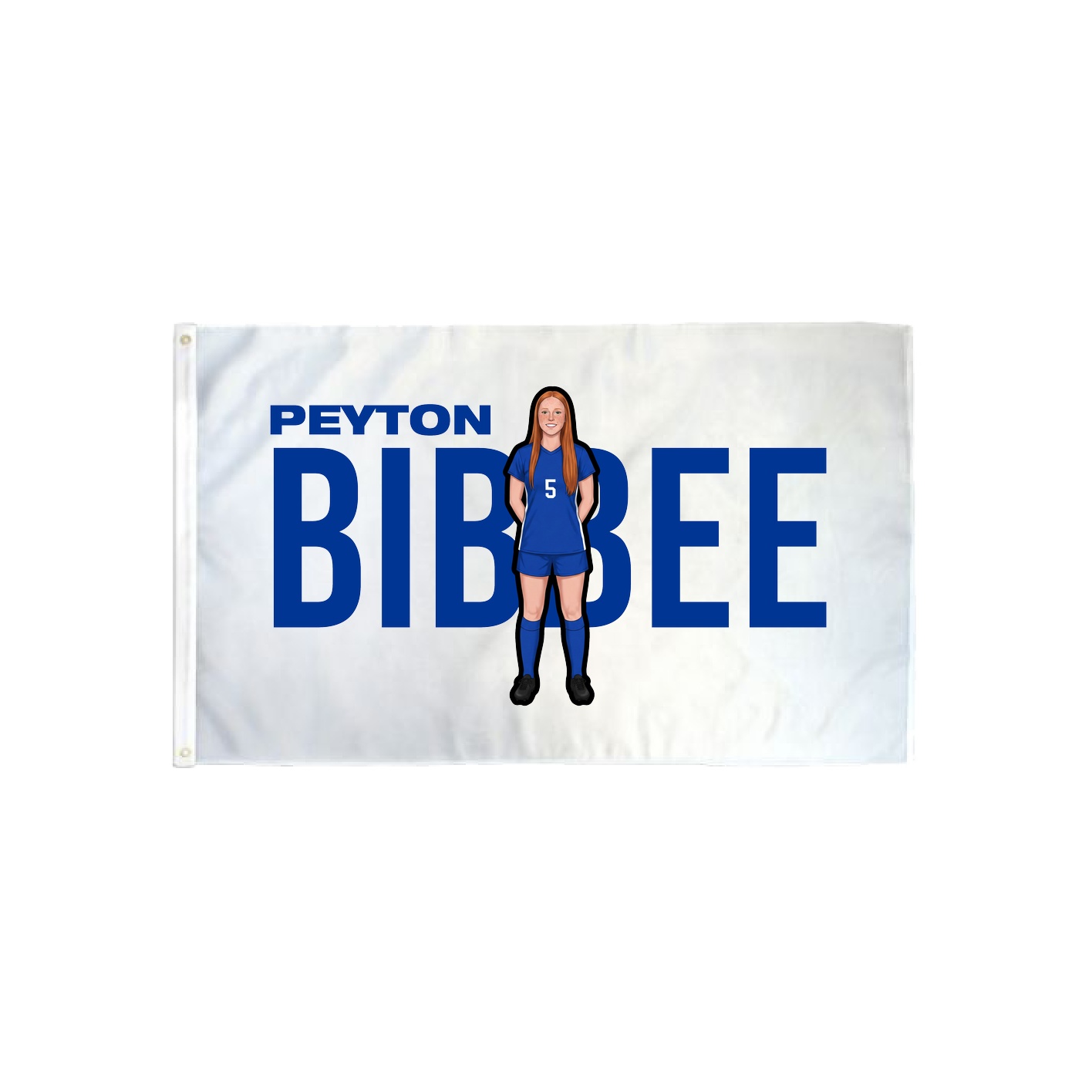 3x5 Flag — Player Name in Classic