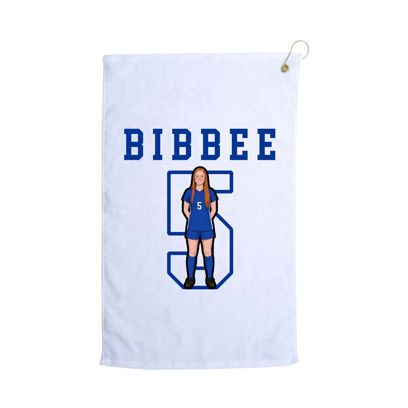 Golf Towel — Shirsey in White