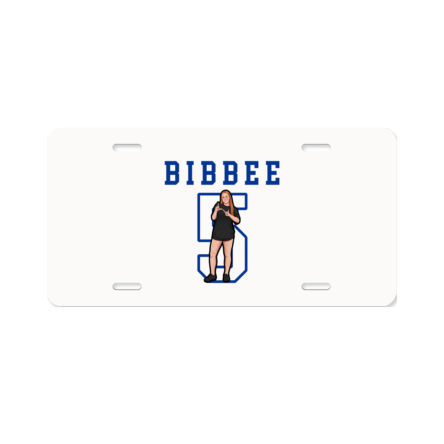 License Plate — Shirsey in Classic