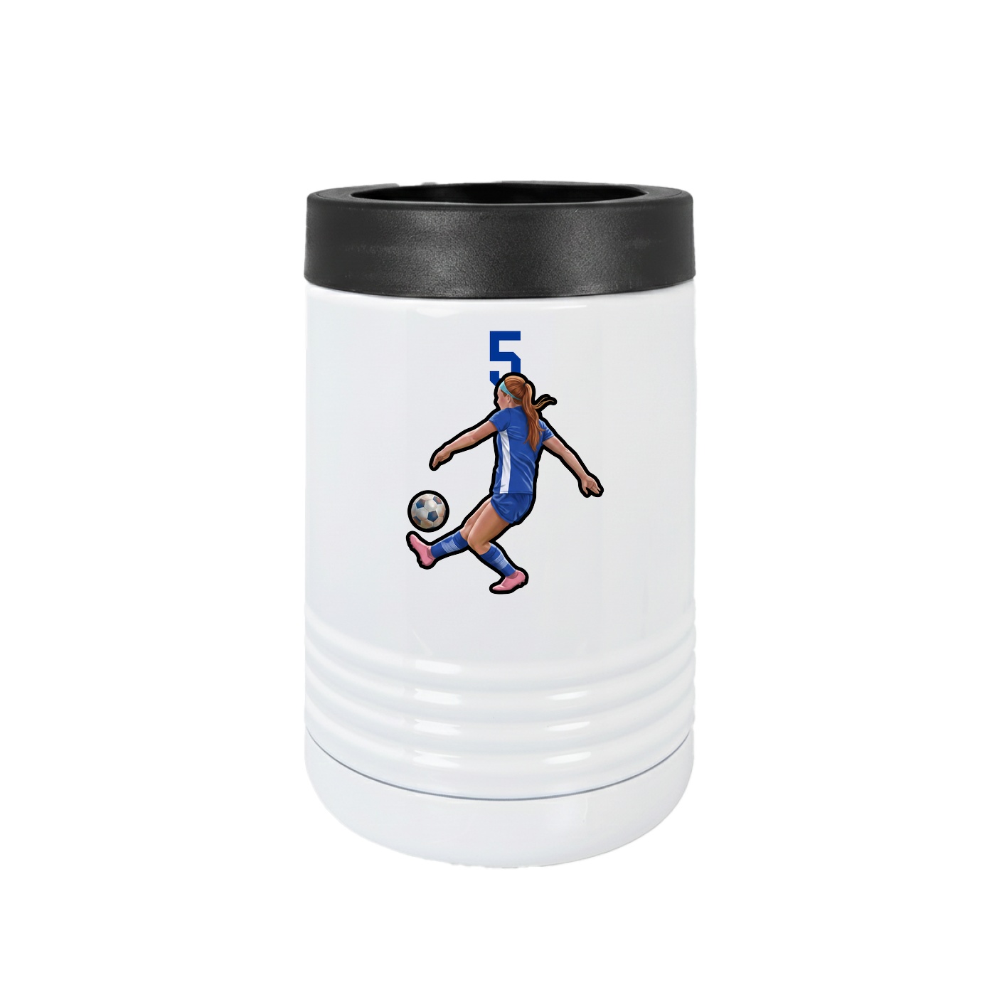 Beverage Holder — Number Top in White