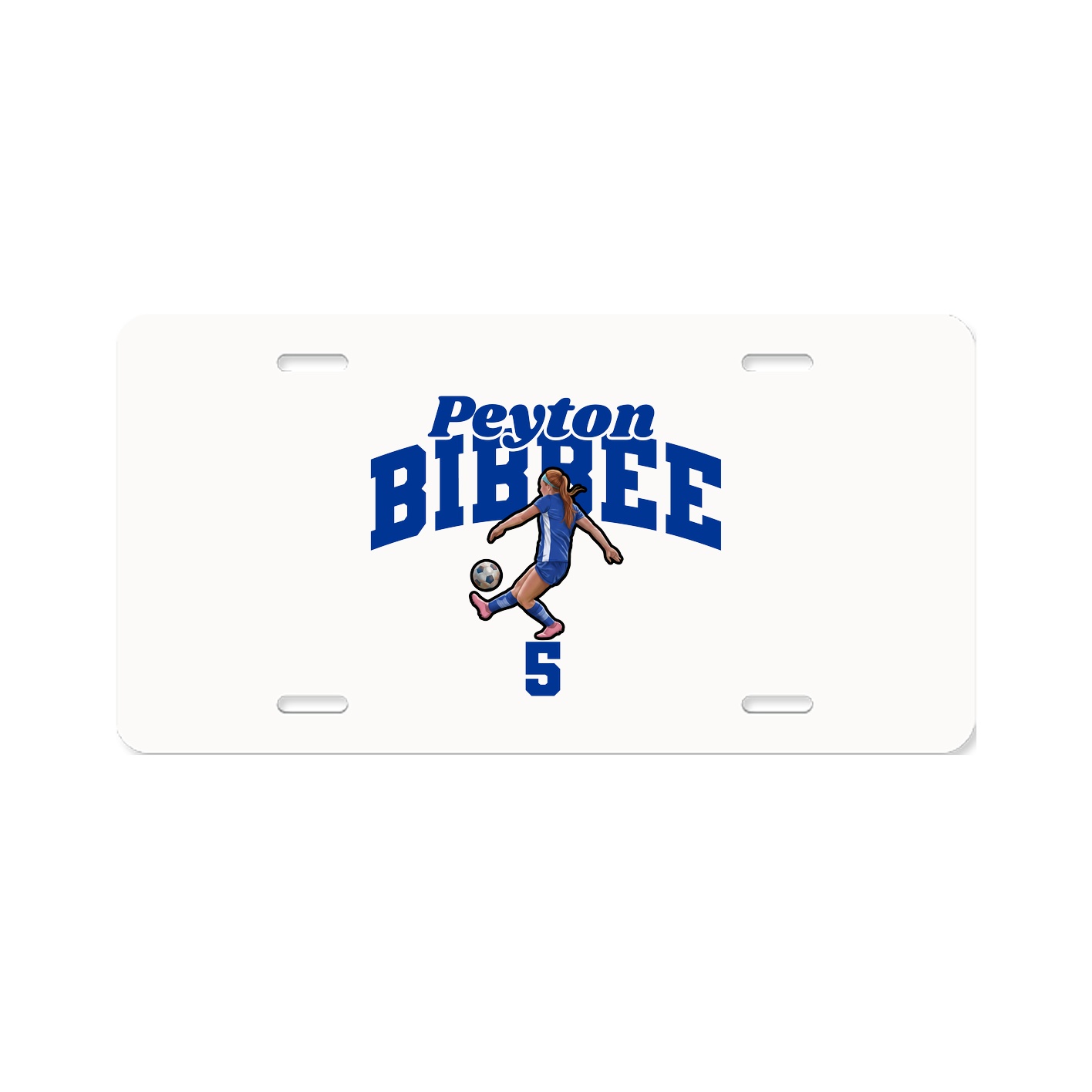 License Plate — Signature Arch in Classic