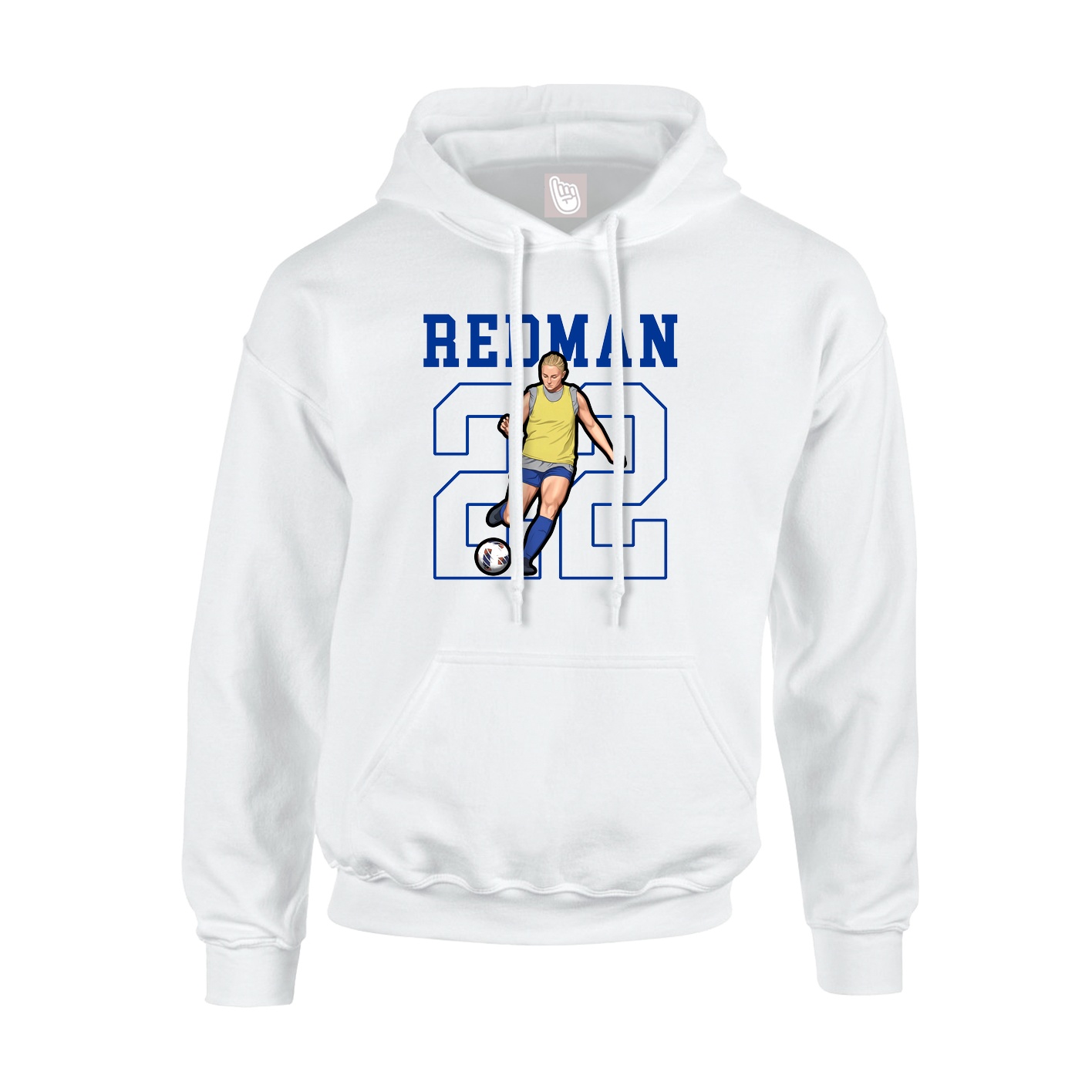 Youth Hoodie — Shirsey in White