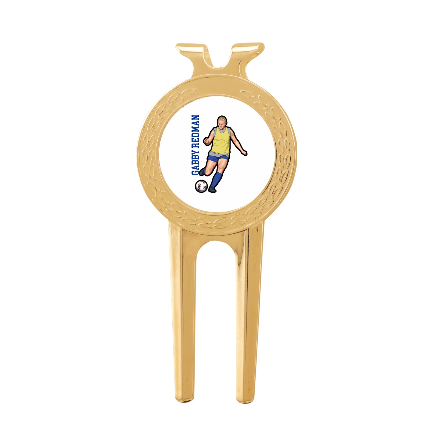 Divot Tool with Ball Marker — Name Vertical in Classic
