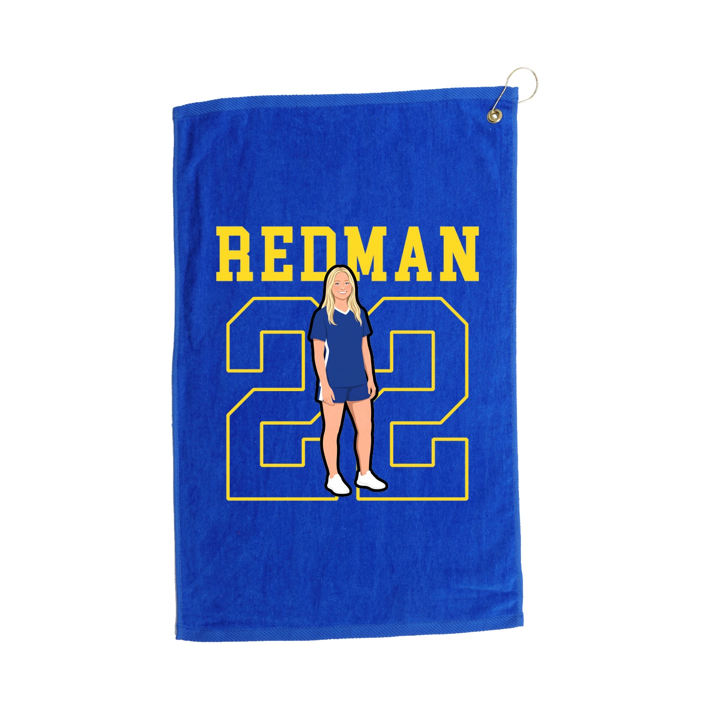Golf Towel — Shirsey in Royal