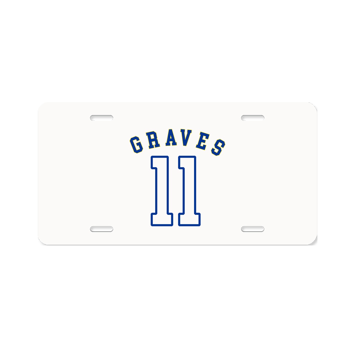 License Plate — Shirsey Arch in Classic