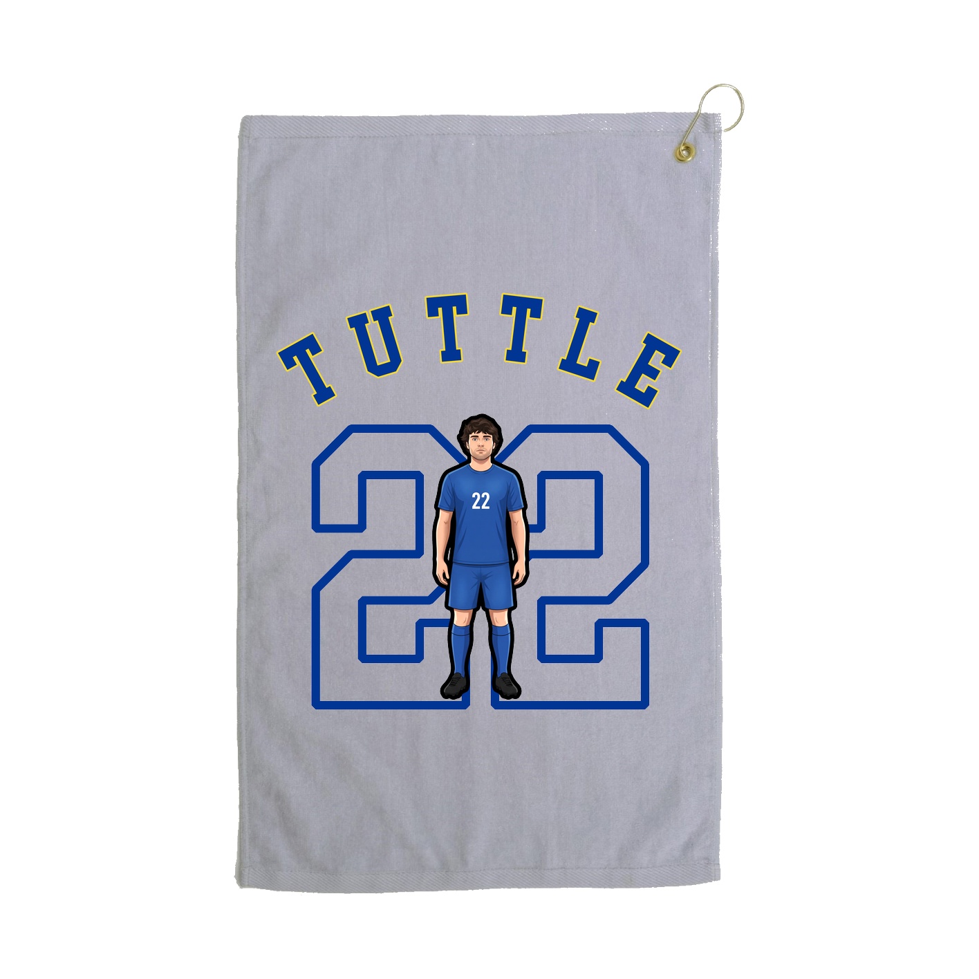 Golf Towel — Shirsey Arch in Grey