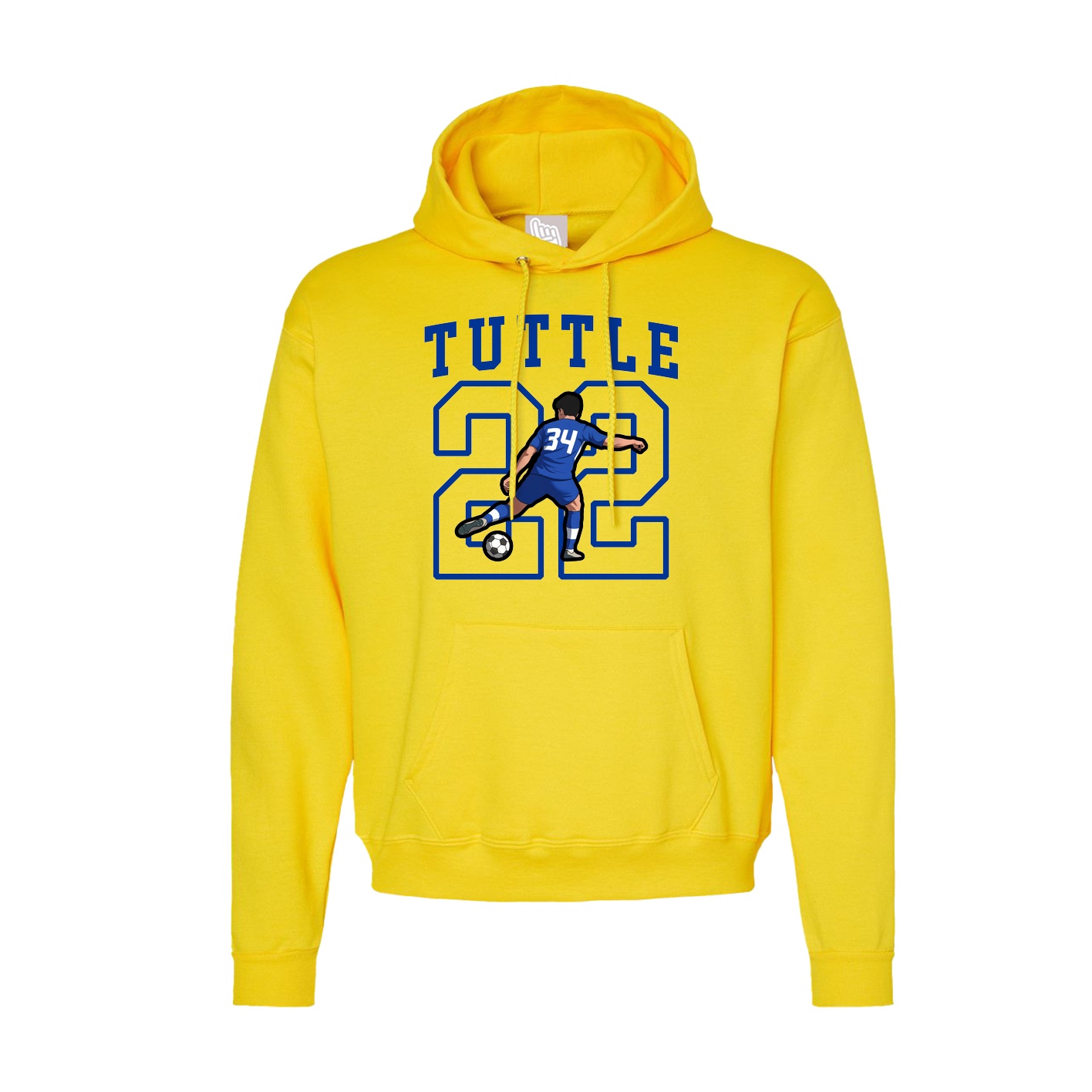 Hoodie — Shirsey in Yellow