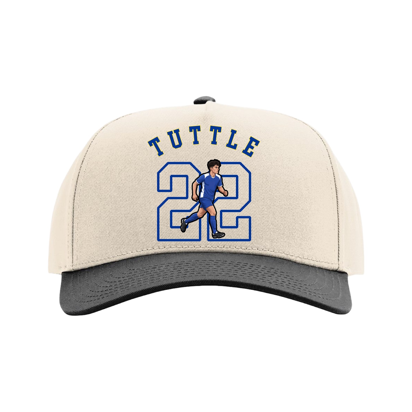 Full Fabric Five-Panel Champ Cap