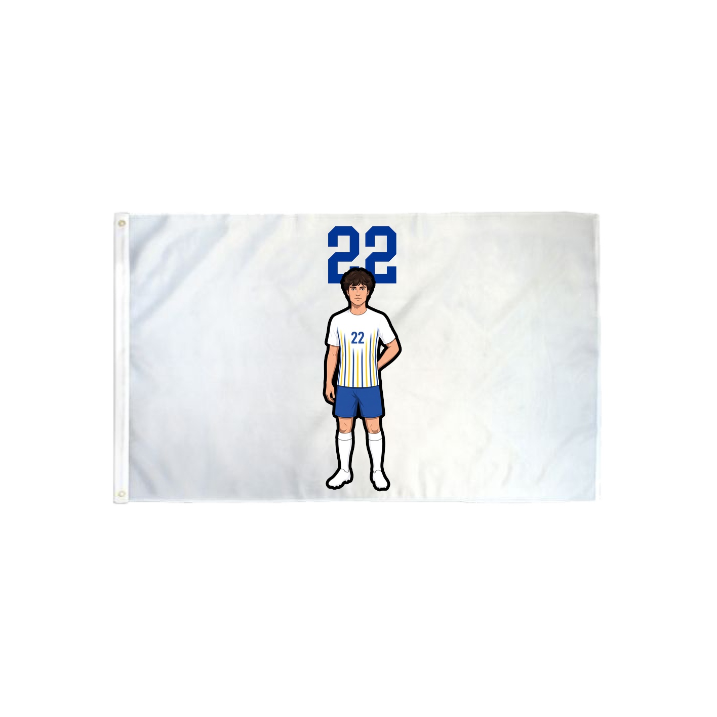 3x5 Flag — Number Top in Classic
