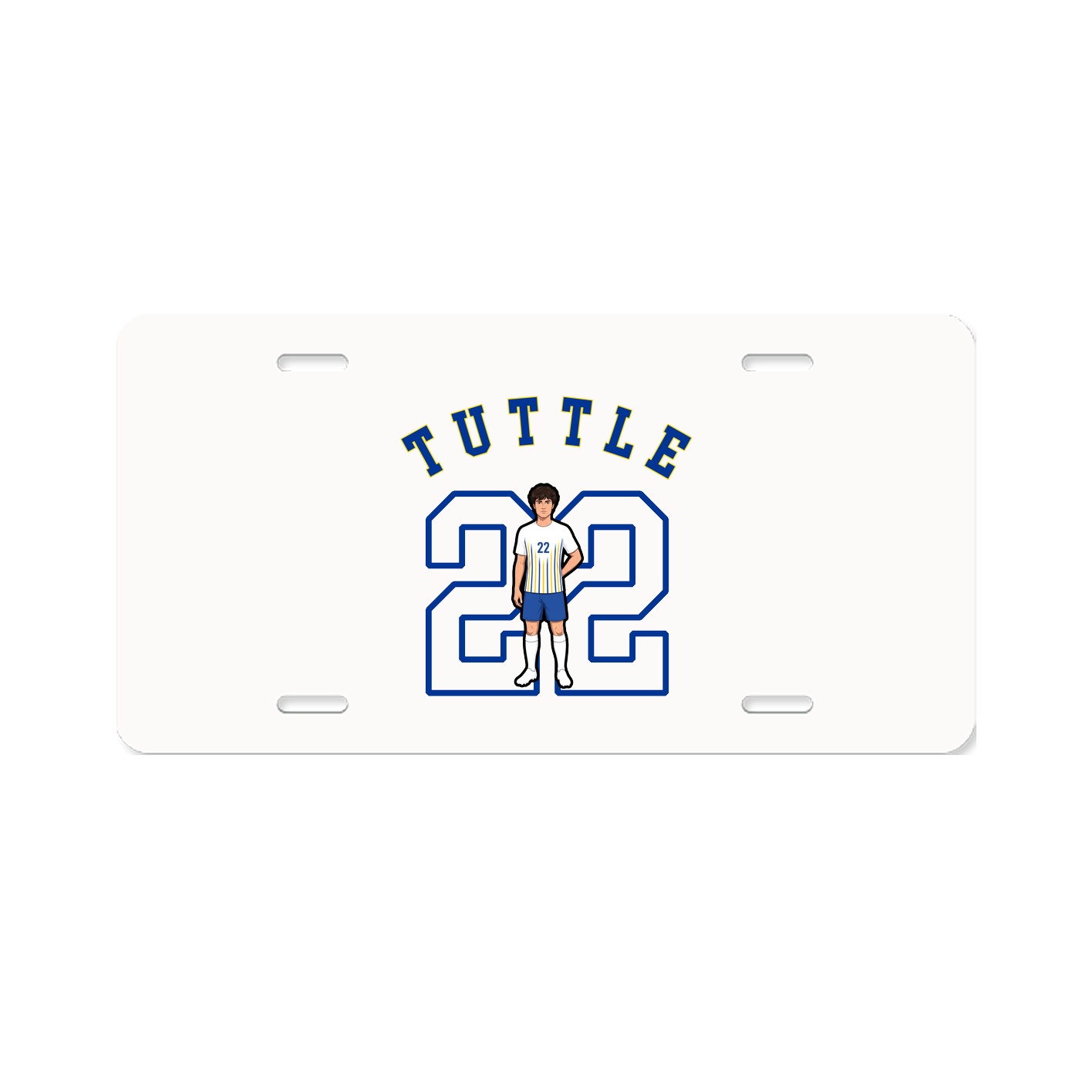 License Plate — Shirsey Arch in Classic