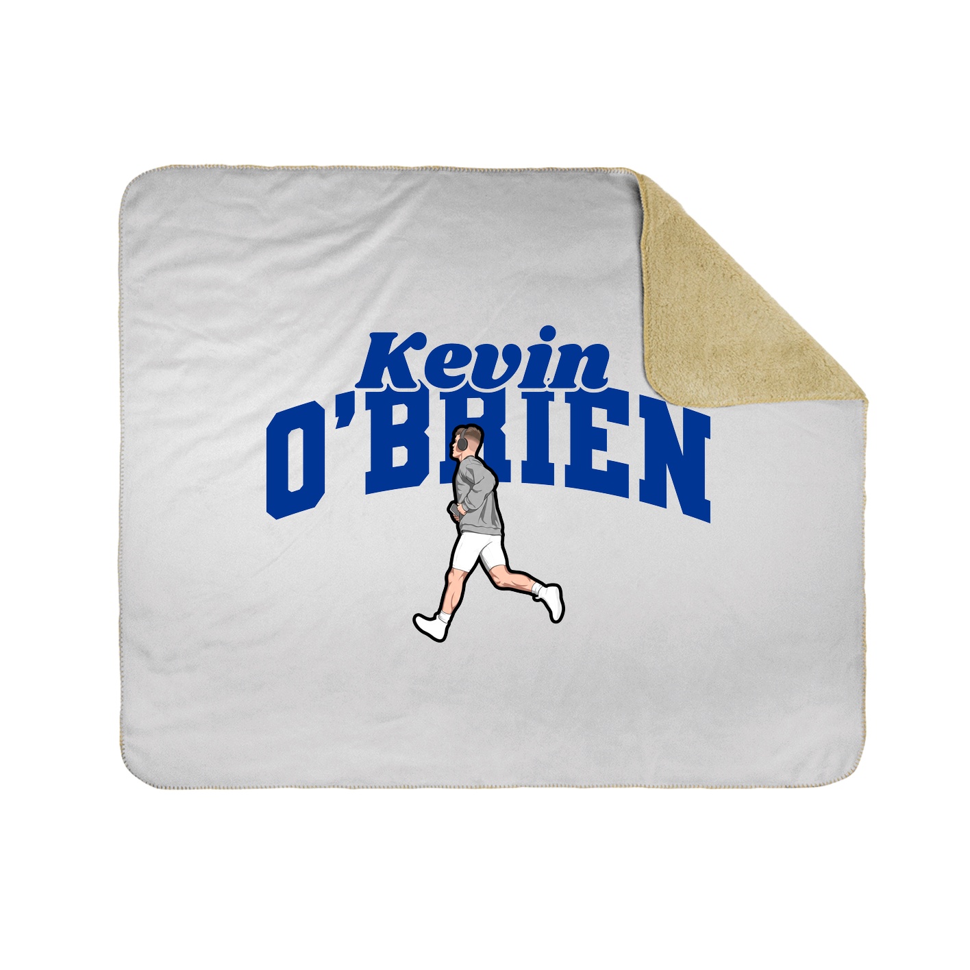 Throw Blanket — Signature Arch in White
