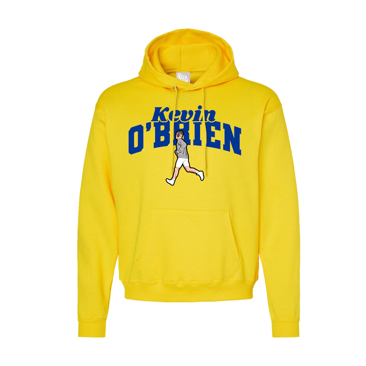 Hoodie — Signature Arch in Yellow