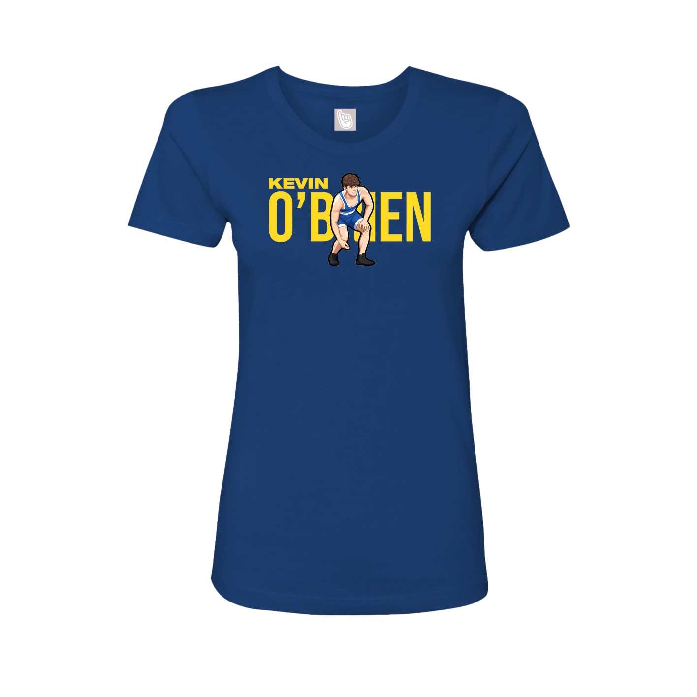 Womens Tee — Player Name in Royal