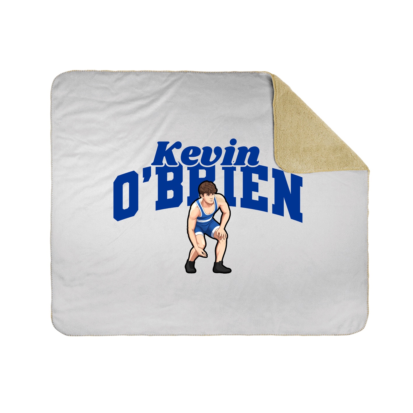 Throw Blanket — Signature Arch in White