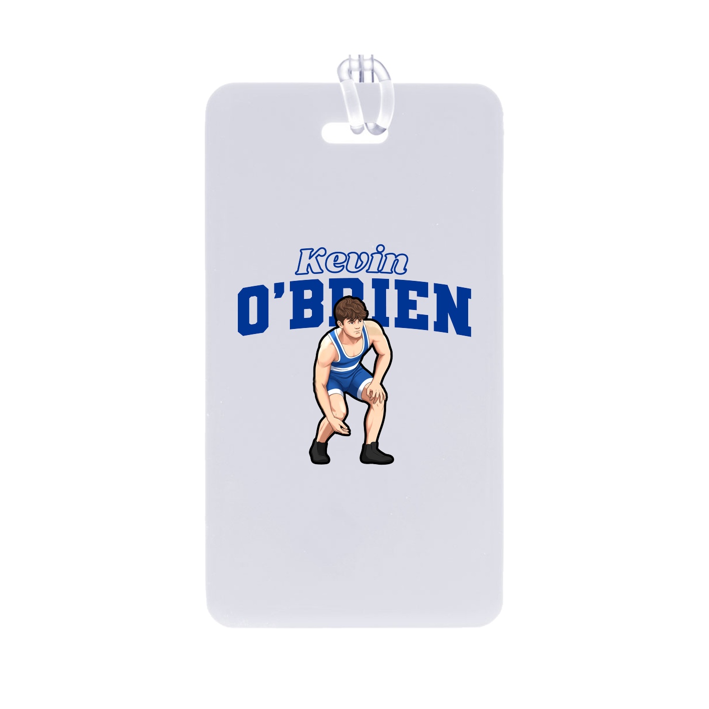 Bag Tag — Name Arch in Classic