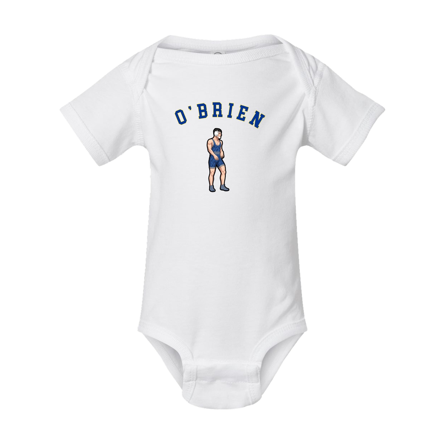 Baby Onesie — Shirsey Arch in White