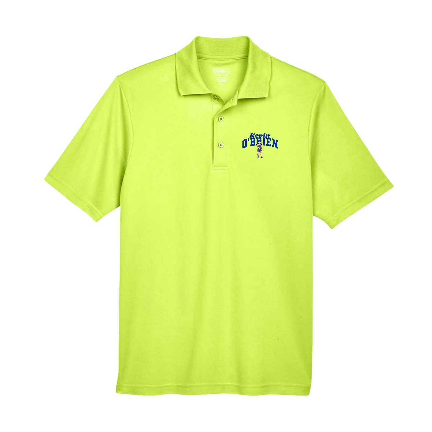 Performance Polo — Signature Arch in Yellow