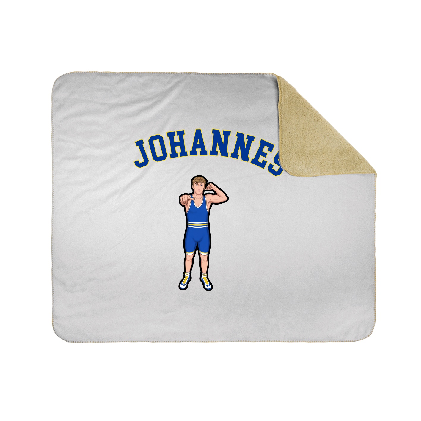 Throw Blanket — Shirsey Arch in White