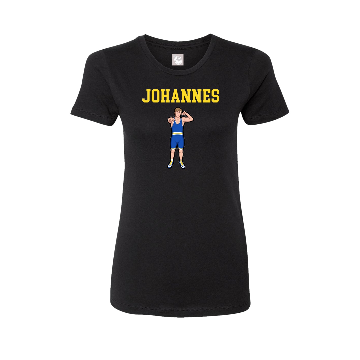 Fitted Women's Tee — Shirsey in Black