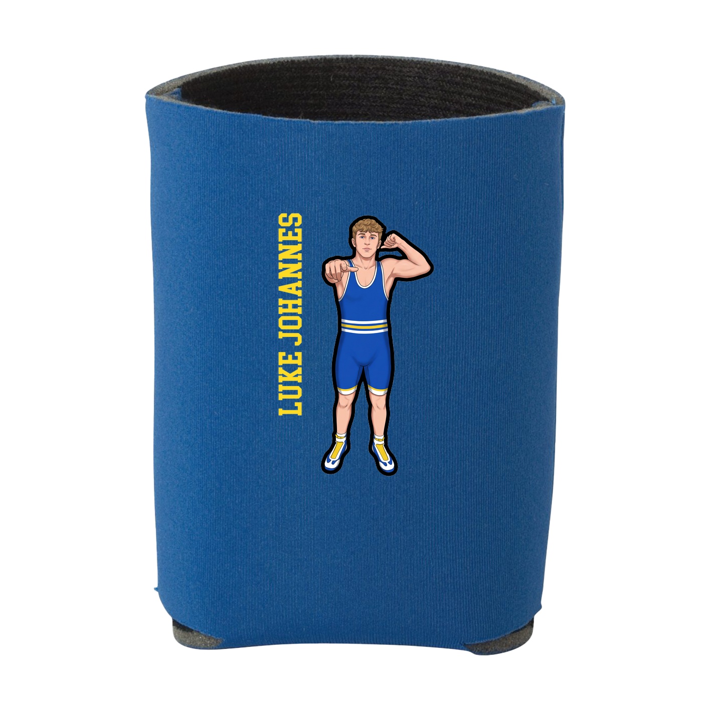 Can Holder — Name Vertical in Royal