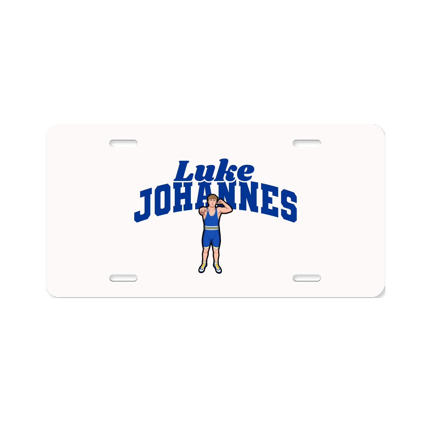 License Plate — Signature Arch in Classic