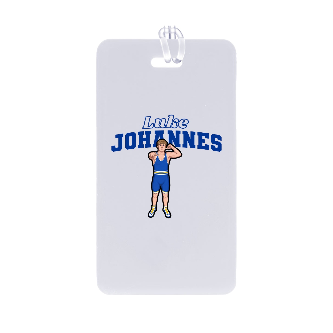 Bag Tag — Name Arch in Classic
