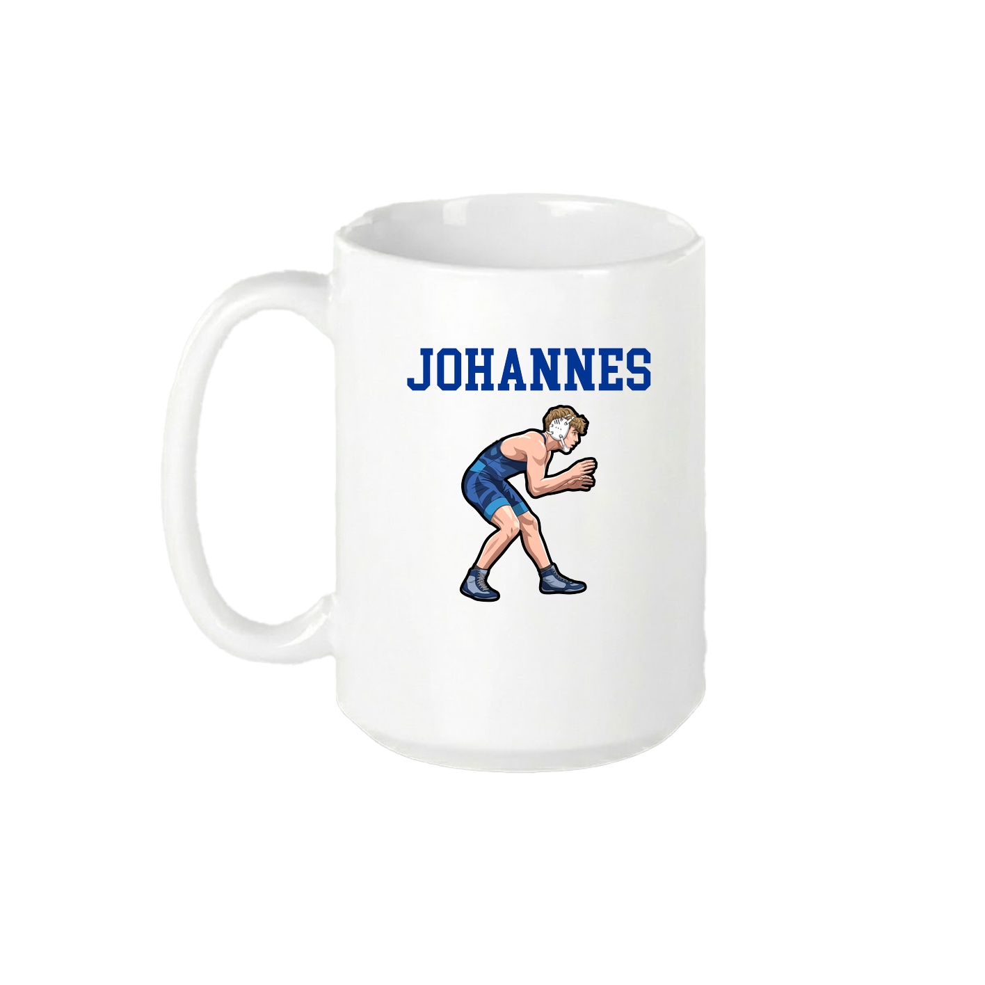 15oz Coffee Mug — Shirsey in White