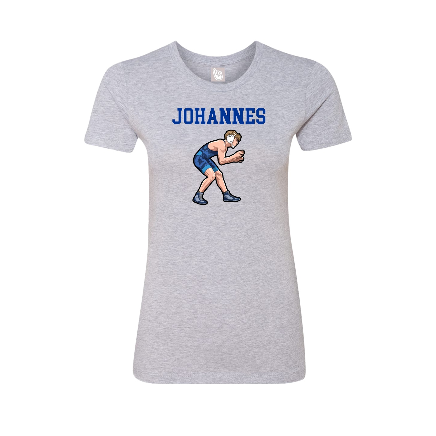 Fitted Women's Tee — Shirsey in Grey