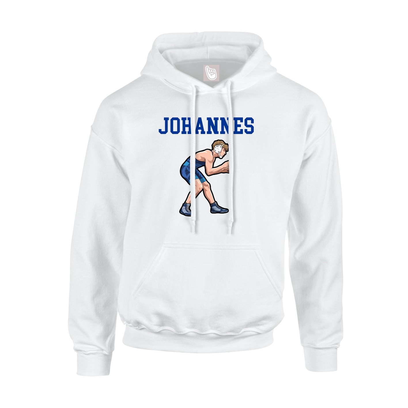 Hoodie — Shirsey in White