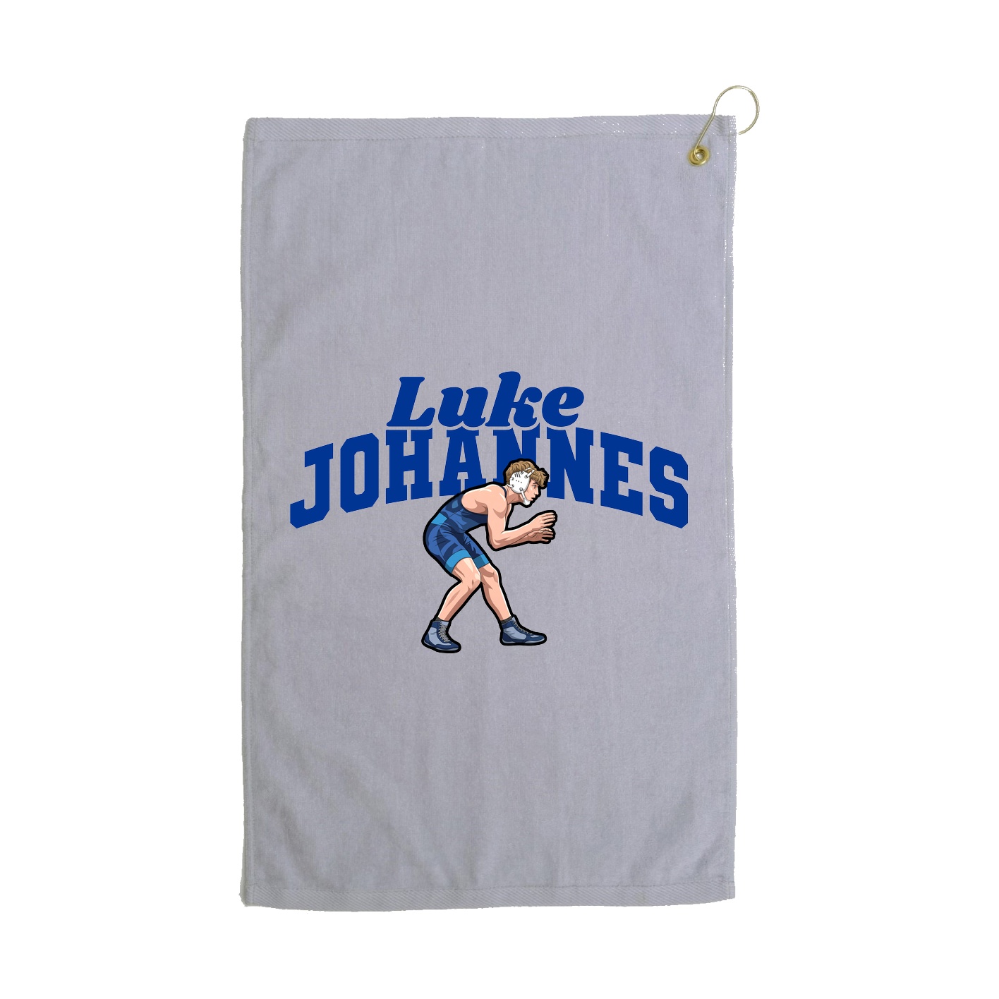 Golf Towel — Signature Arch in Grey