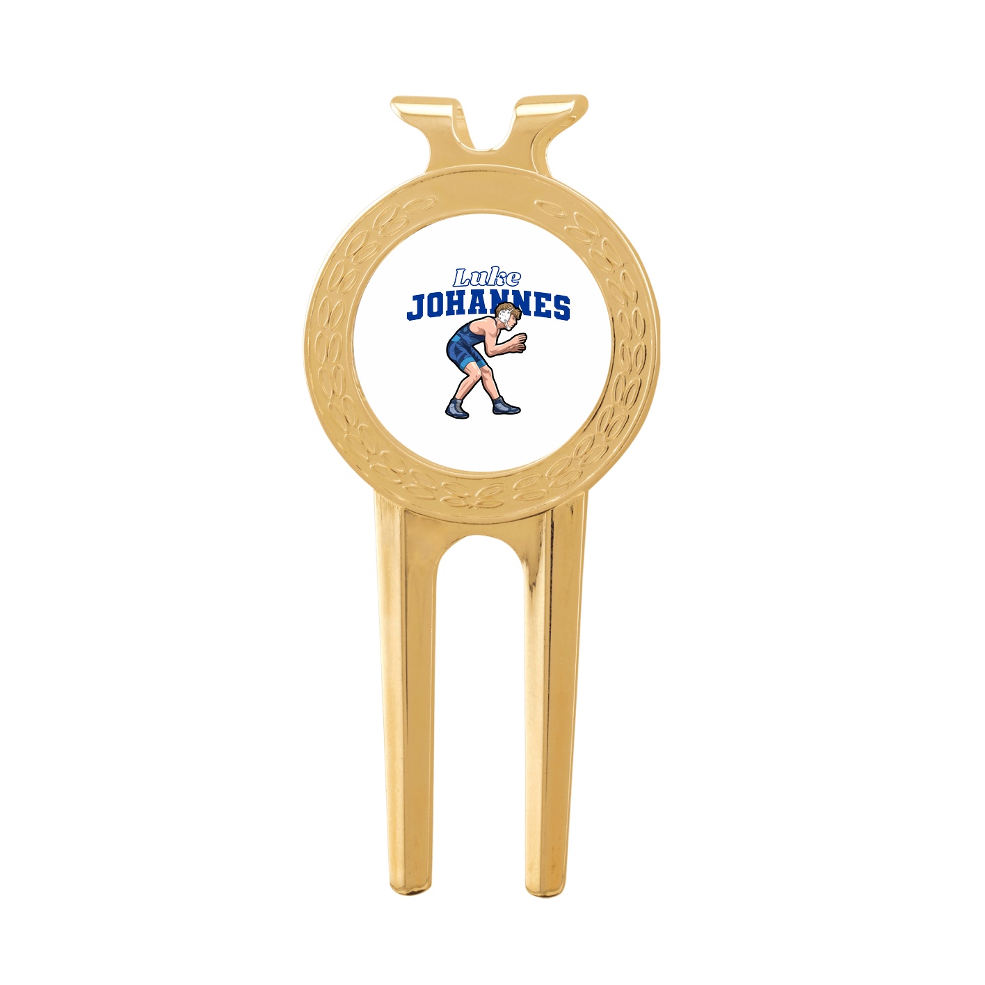 Divot Tool with Ball Marker — Name Arch in Classic