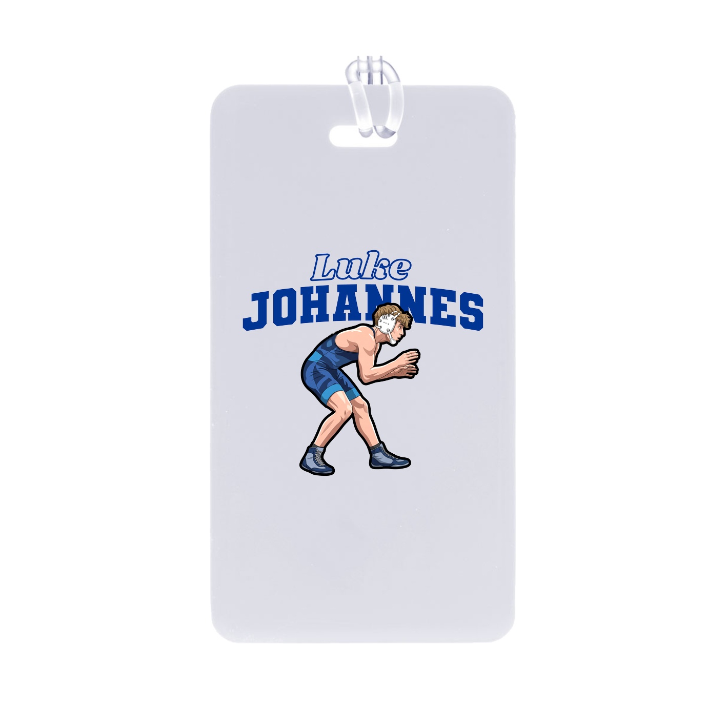 Bag Tag — Name Arch in Classic