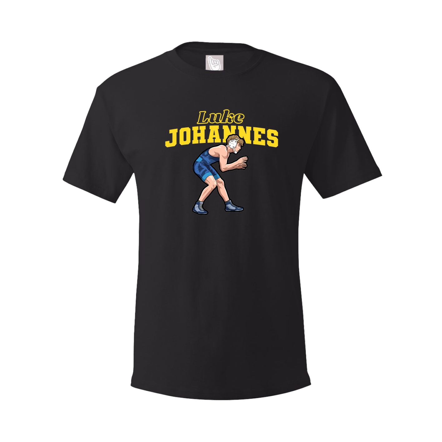 Tee — Name Arch in Black