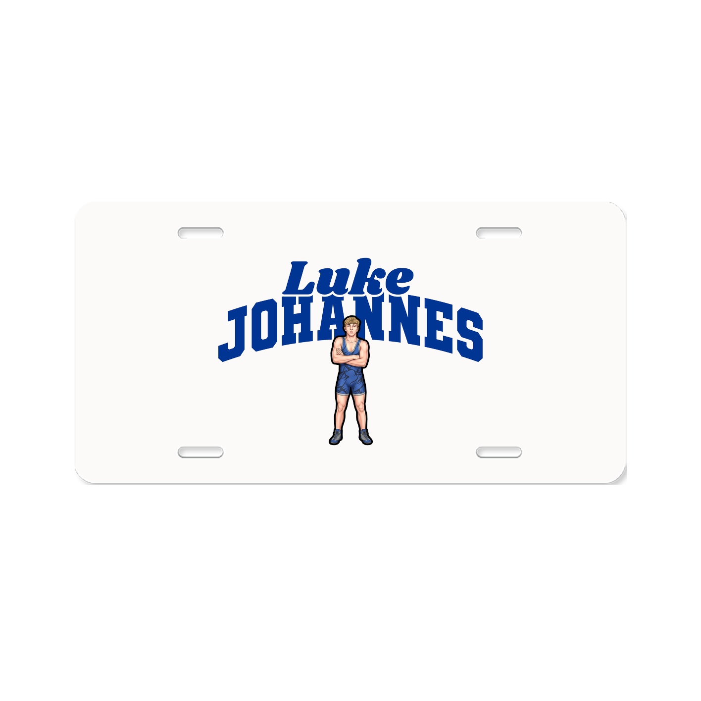 License Plate — Signature Arch in Classic