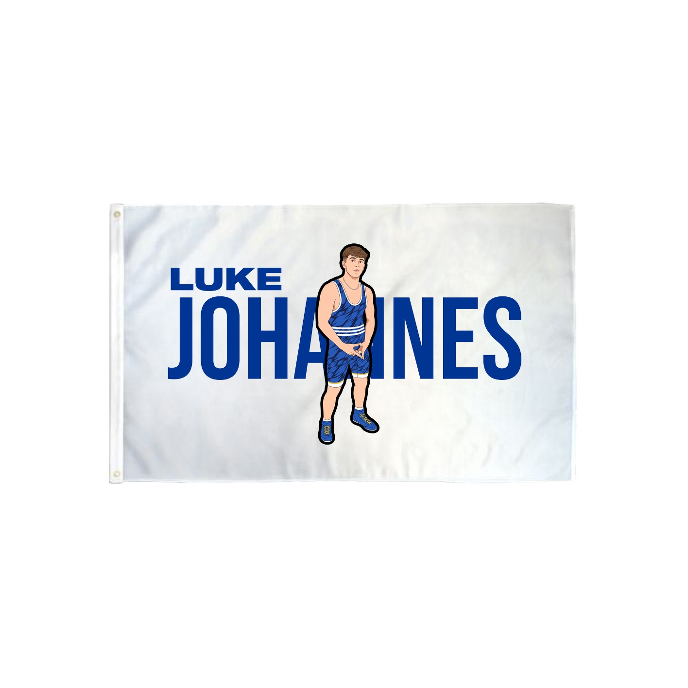 3x5 Flag — Player Name in Classic