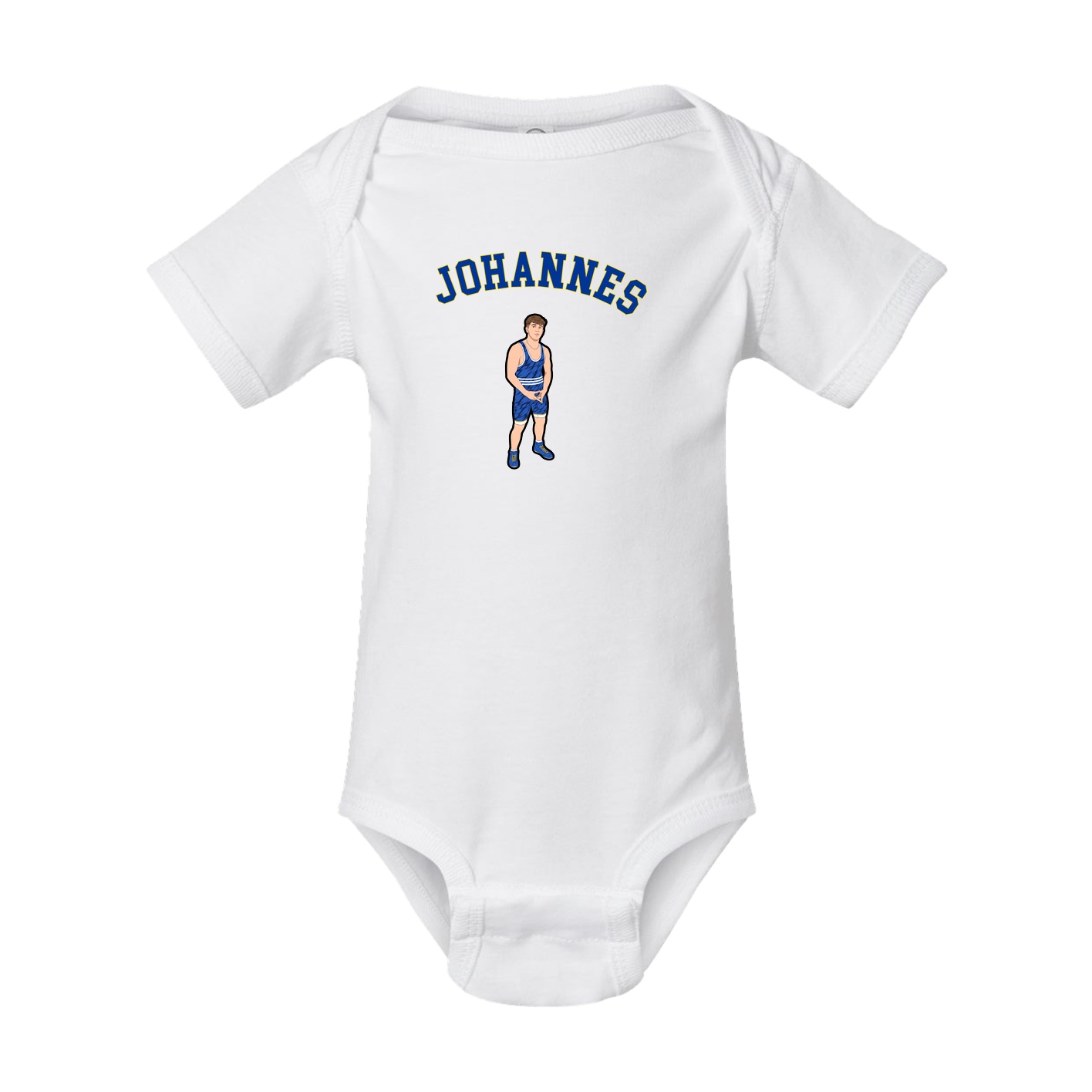 Baby Onesie — Shirsey Arch in White