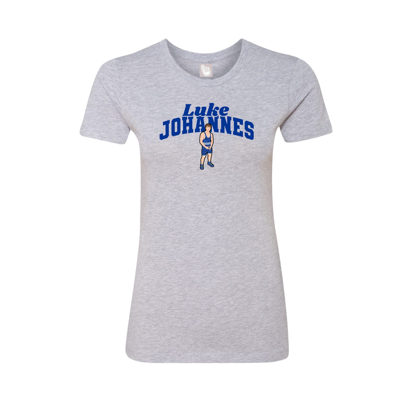 Womens Tee — Signature Arch in Grey