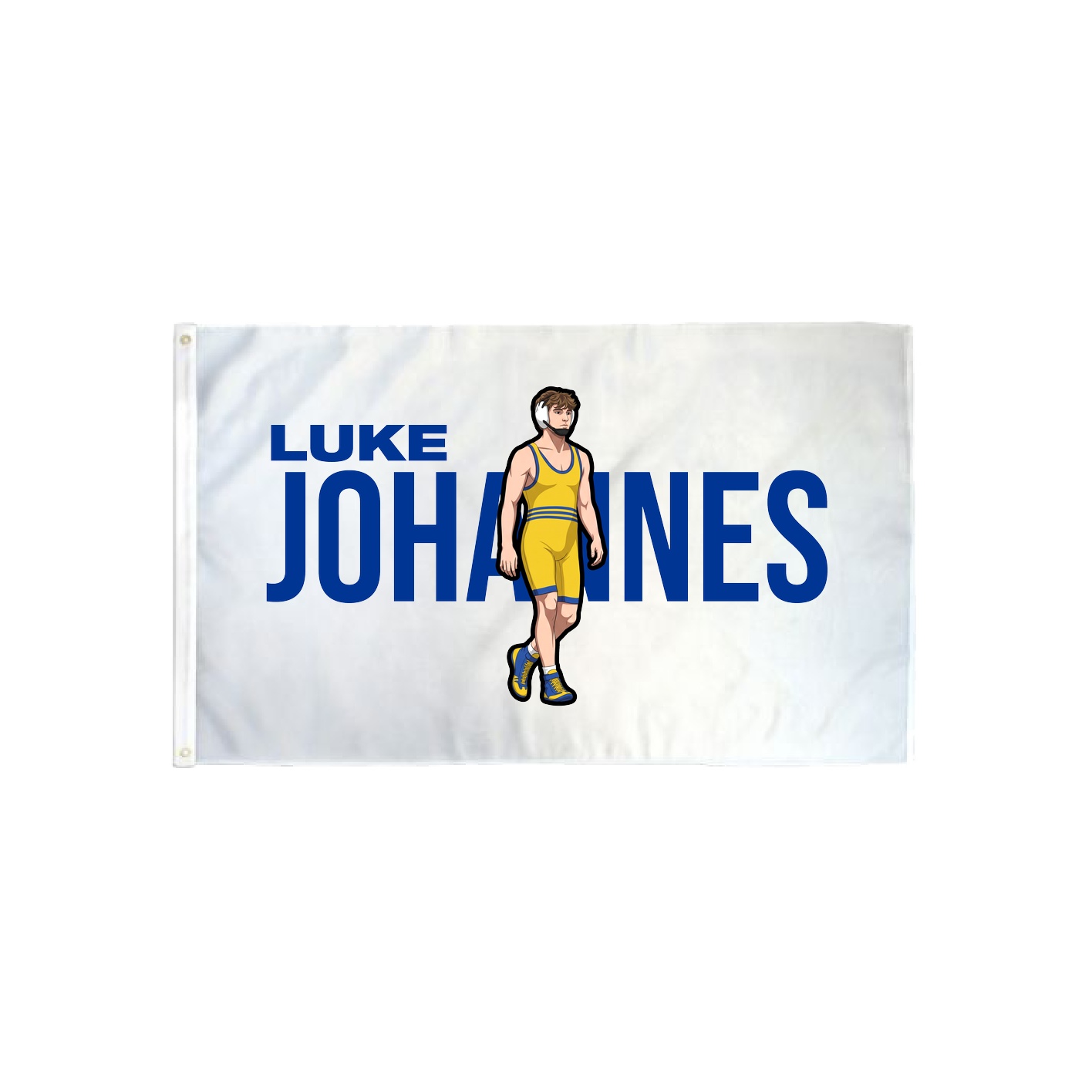 3x5 Flag — Player Name in Classic