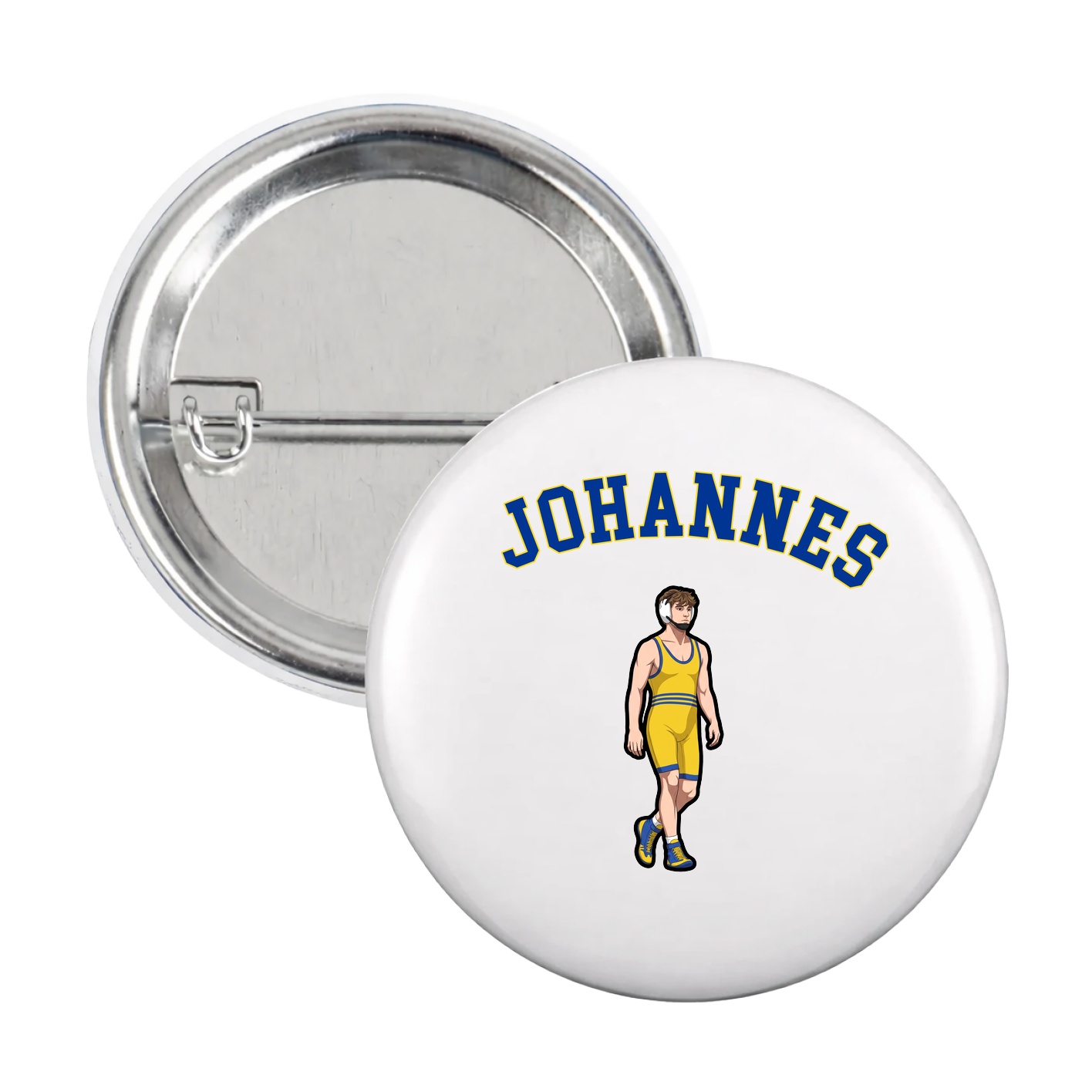 Game Day Button — Shirsey Arch in White