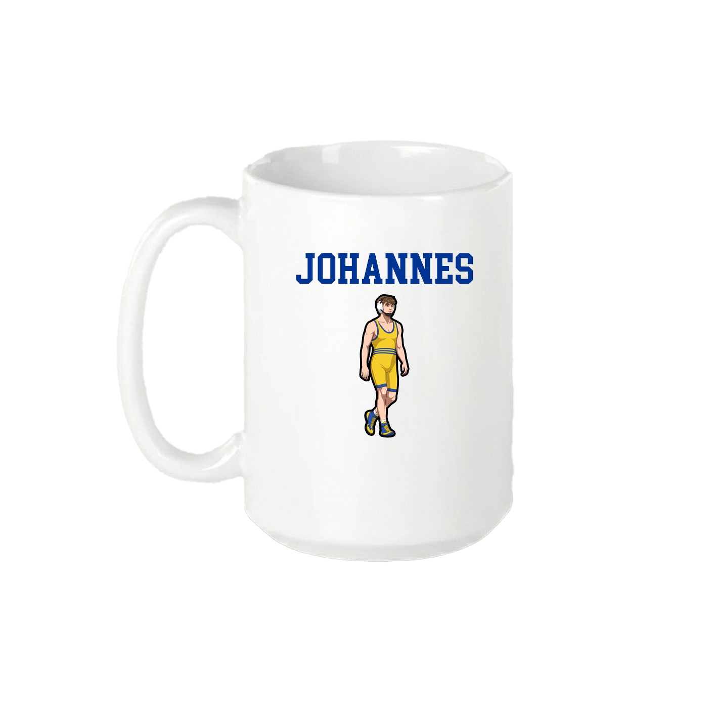 15oz Coffee Mug — Shirsey in White