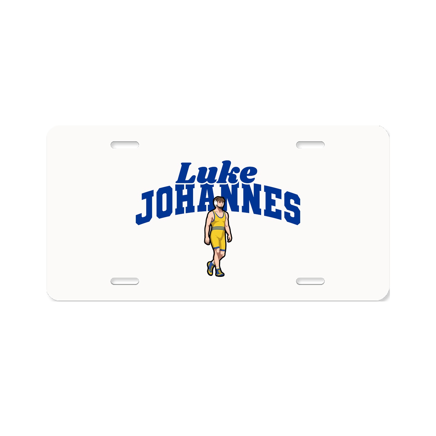 License Plate — Signature Arch in Classic