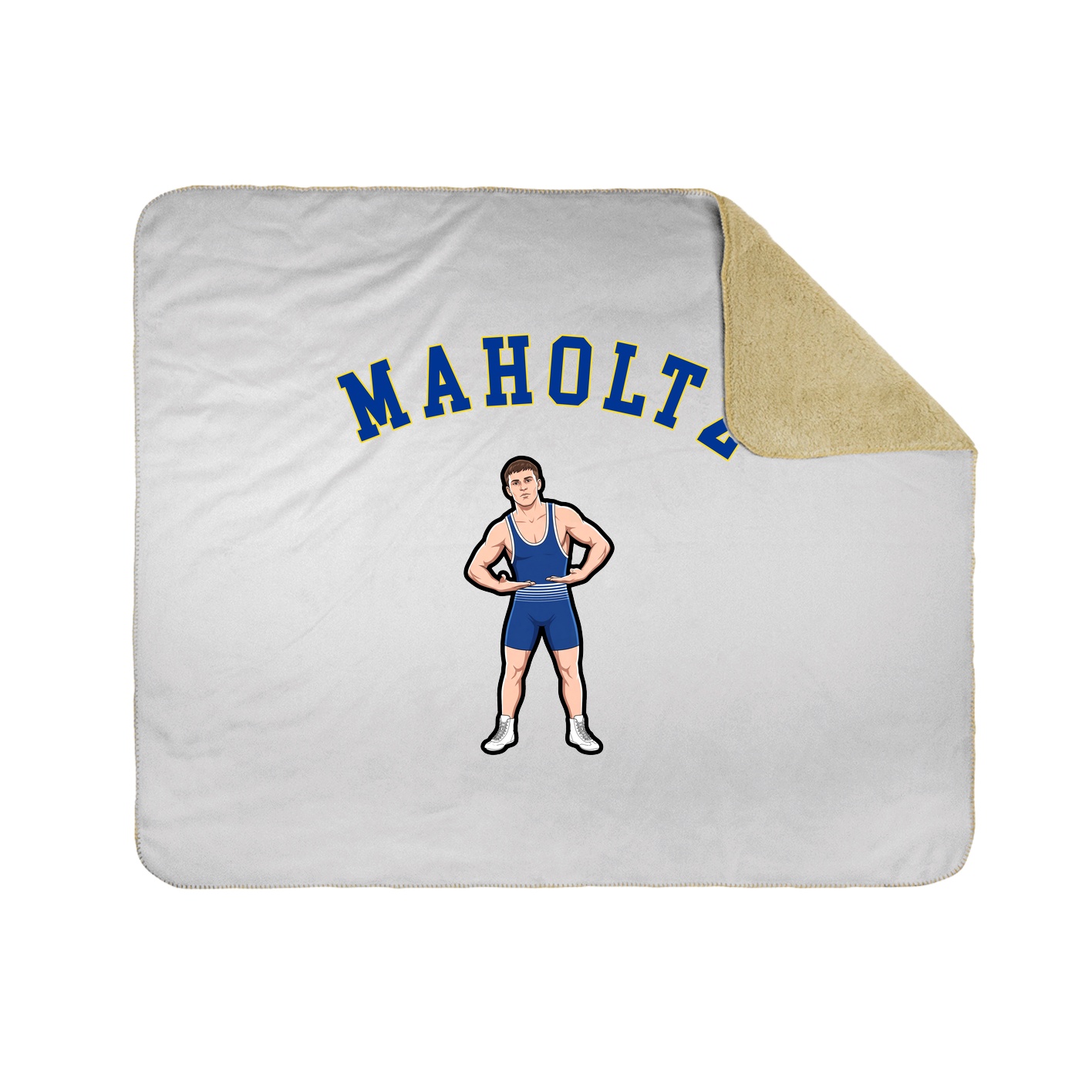 Throw Blanket — Shirsey Arch in White