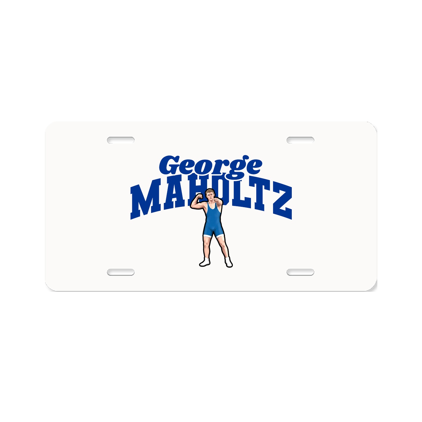 License Plate — Signature Arch in Classic