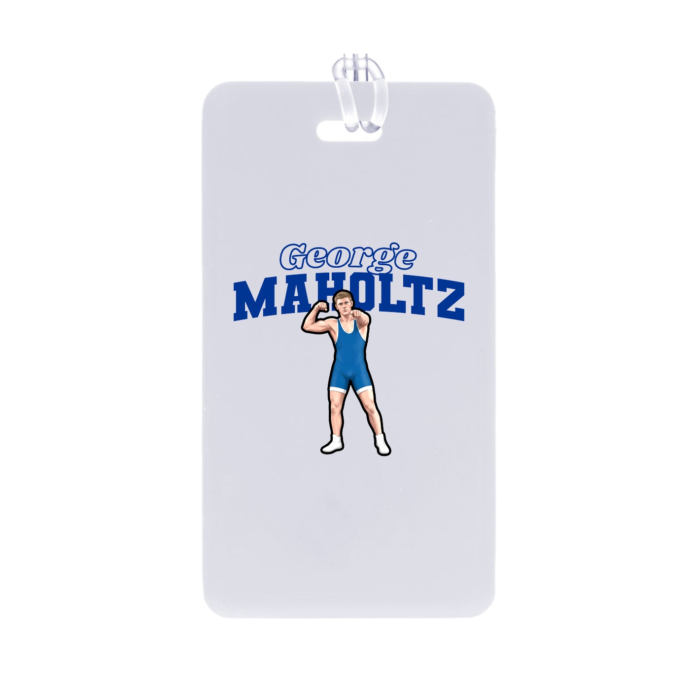 Bag Tag — Name Arch in Classic