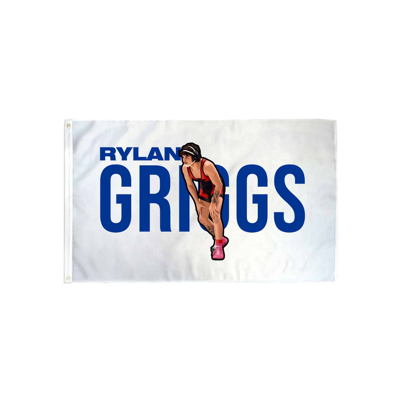 3x5 Flag — Player Name in Classic