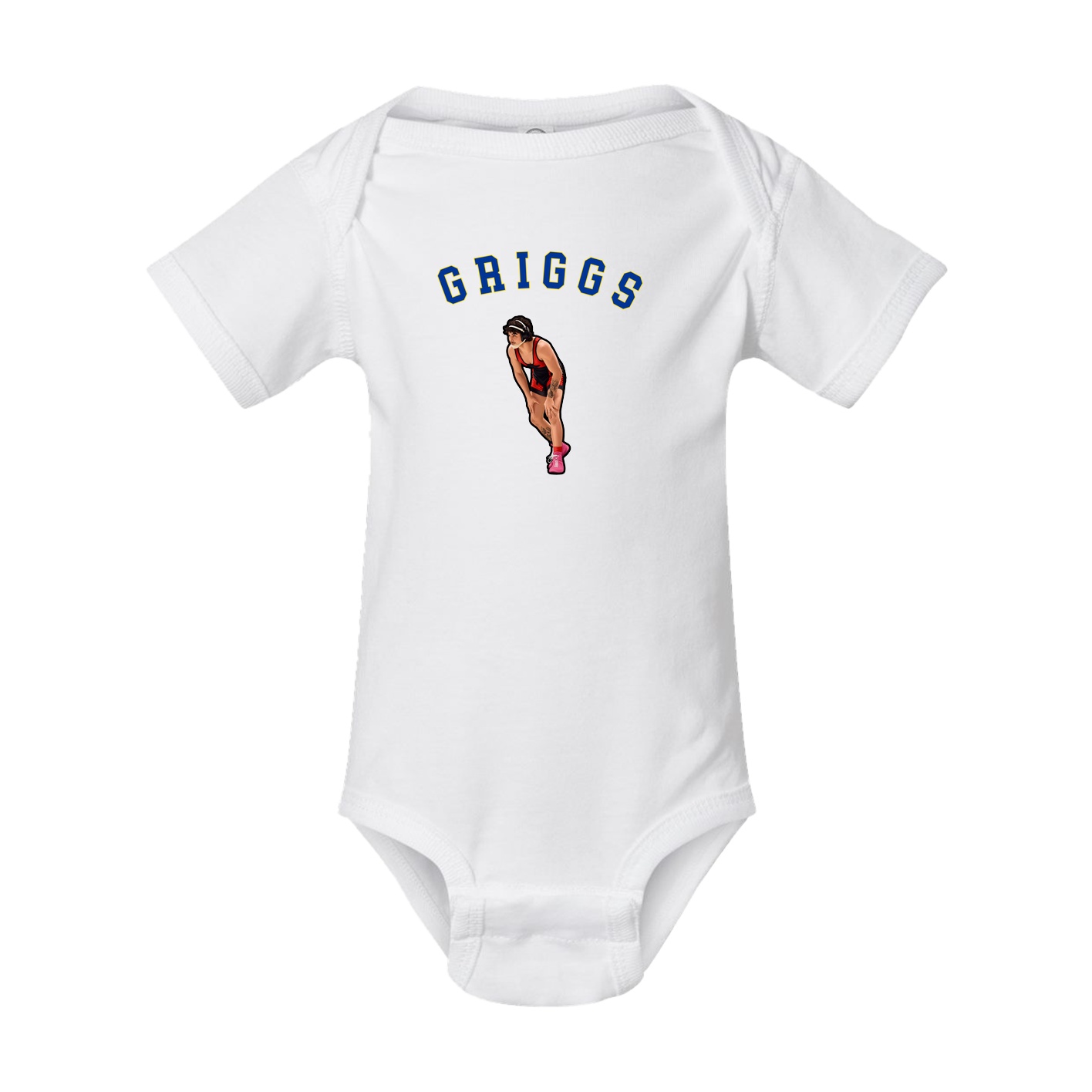 Baby Onesie — Shirsey Arch in White