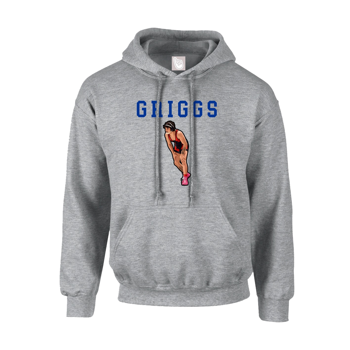 Hoodie — Shirsey in Grey