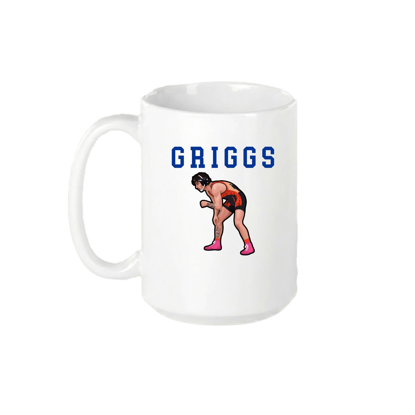15oz Coffee Mug — Shirsey in White